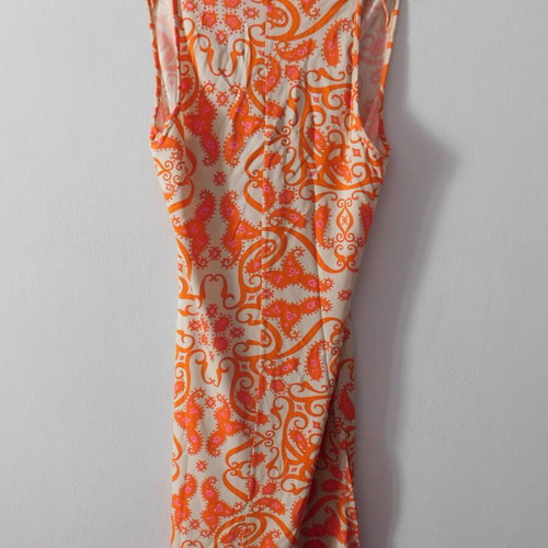 Mini dress Blumarine like new, size M, beige orange