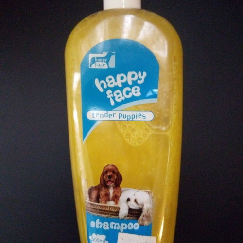 Happy Face dog shampoo for puppies 500ml new