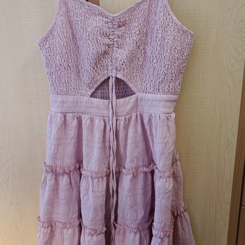 Shein dress, shirt, and crop top bundle new, size M, pink and red