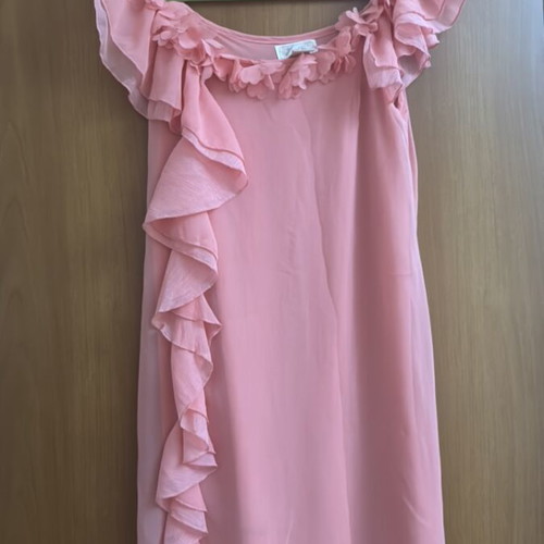 Freeway dress with belt new, pink, size M