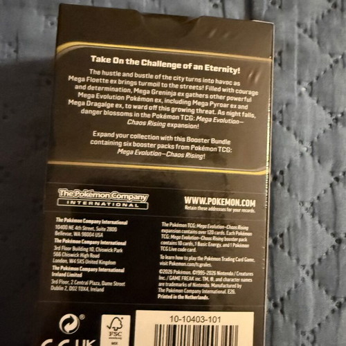 Chaos Rising Booster Bundle sealed, excellent condition