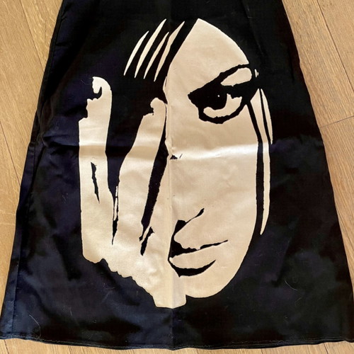 Black skirt with off white figure from London size Small