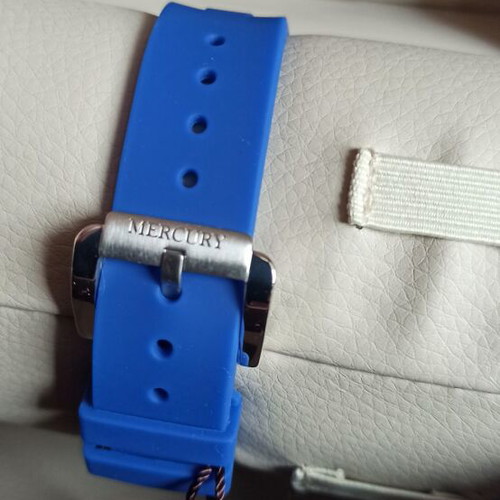 Mercury Seadive Swiss automatic watch new, blue
