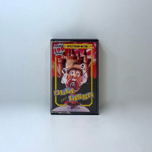 Olli & Lissa 1986 Spectrum ZX tape cassette used, complete with manual