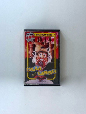 Olli & Lissa 1986 Spectrum ZX tape cassette used, complete with manual