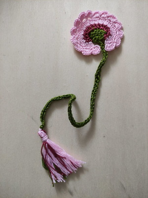 Crocheted bookmark new