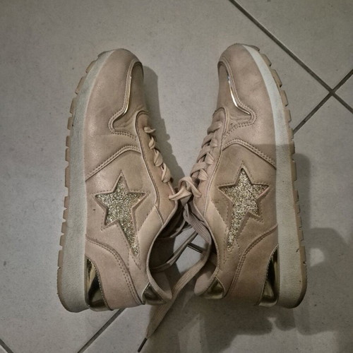 Voi & Noi women's athletic shoes used, size 39, pink