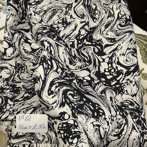 Set of sewing fabrics with floral and sunflower patterns