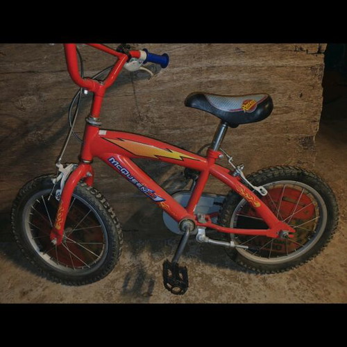 Children's bike like new, 20 inch, red, city with V-brakes