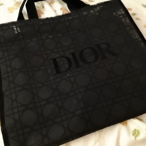 Dior Beauty Black Trousse Pouch and Tote Bag Set new