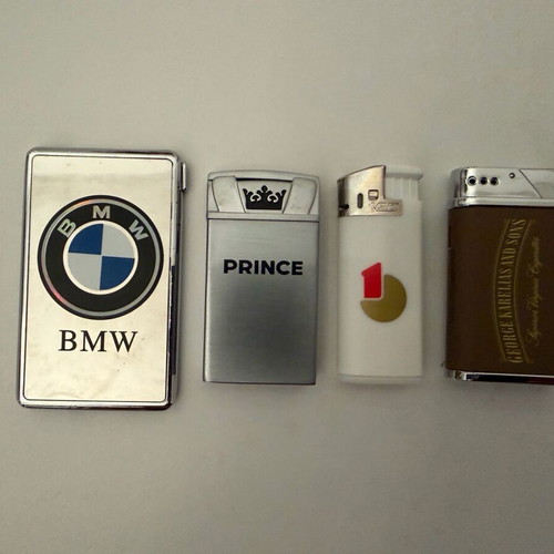 Collectible lighters like new, pack of 4