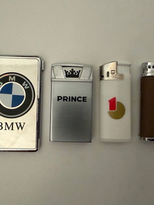 Collectible lighters like new, pack of 4
