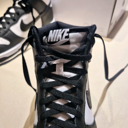 Nike Panda Dunks High Nike By You new, size 45, black and white