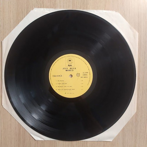 Jeff Beck Wired LP винил употребяван, 33 rpm, 1976