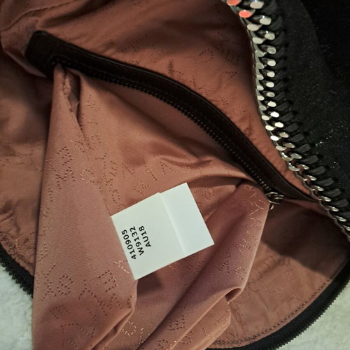 Stella McCartney Falabella black backpack like new