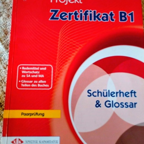 German vocabulary book in like new condition