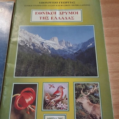 Informative booklets on national parks and wetlands like new