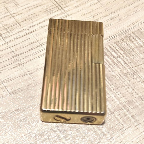 Vintage classic Flaminaire lighter like new with gold-plated body