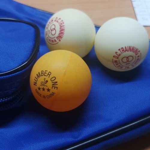 Stiga Spectra ping pong racket used with case and 3 balls
