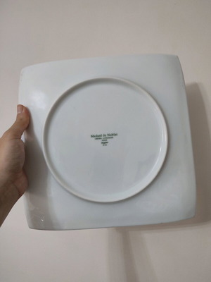 Πιάτα Medard de Noblat μεταχειρισμένα, πακέτο 6, λευκά 27cm με imagine