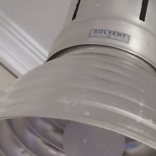 Ceiling light bell used, authentic billiard style