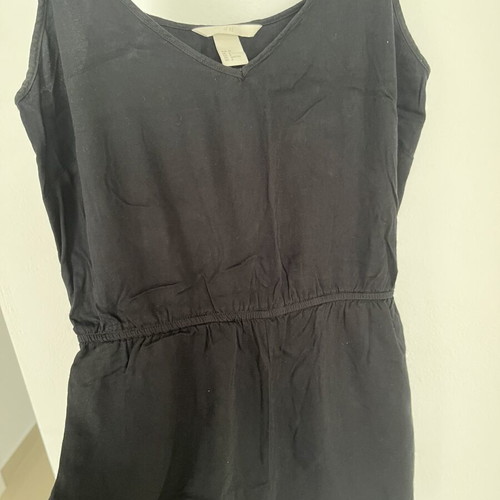 H&M black romper like new, size M