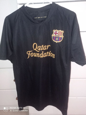 FC Barcelona εκτός έδρας φανέλα σε μαύρο, μέγεθος L