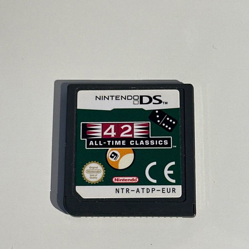 42 All Time Classics Nintendo DS cartridge like new