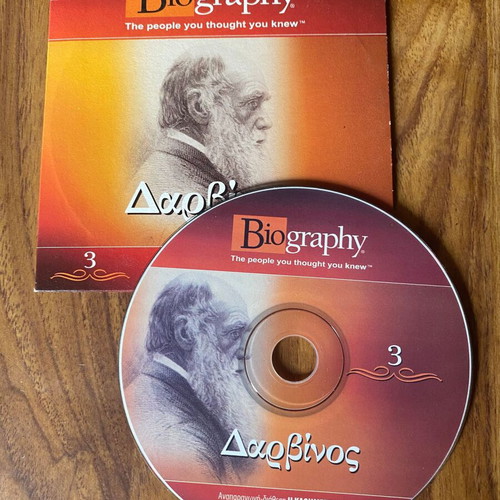 Darwin Biography DVD like new with subtitles
