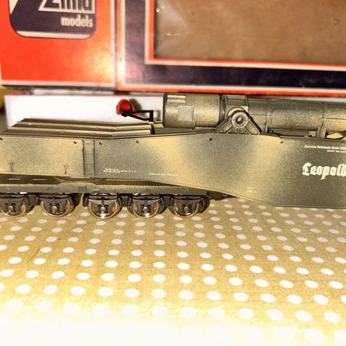 Lima H0 30 3500 Leopold railway gun model used