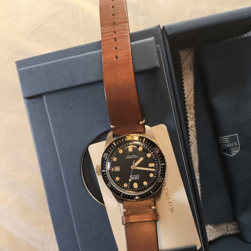 Oris Sixty Five Diver watch like new, men's