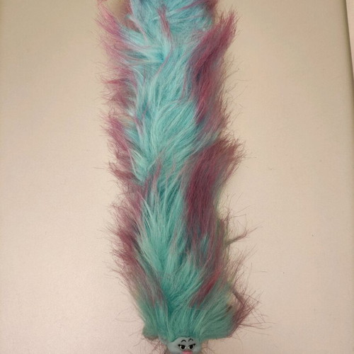 Hasbro Trolls Hair Huggers Chenille like new