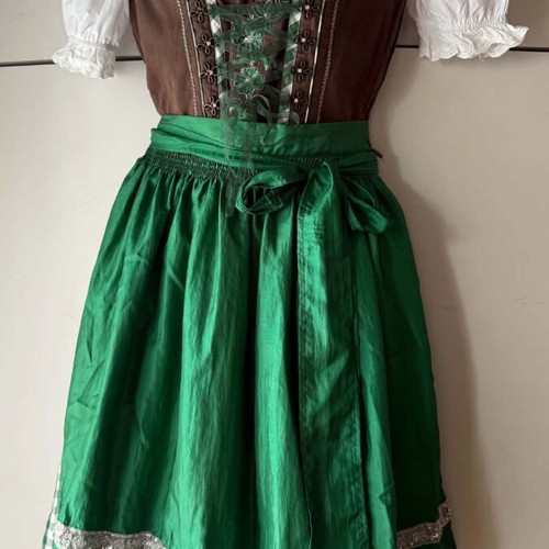 Busserl Trahten traditional Bavarian dress and blouse used, size S