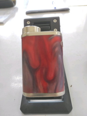 IStick Pico Resin 75 watt μεταχειρισμένο, σκούρο κόκκινο λιλά