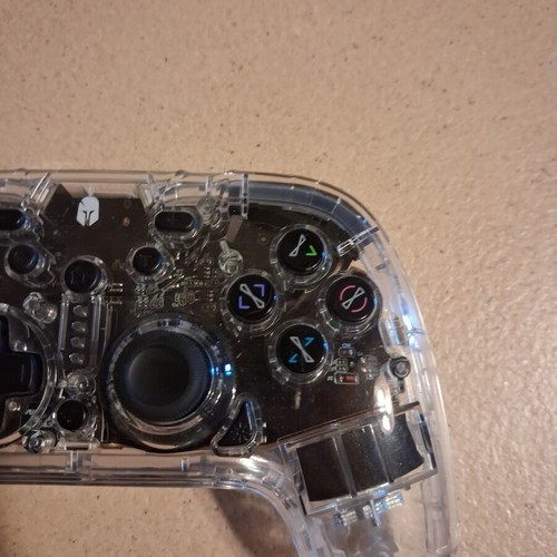 Wireless controller used for Nintendo Switch and PC with light effects
