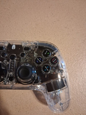 Wireless controller used for Nintendo Switch and PC with light effects