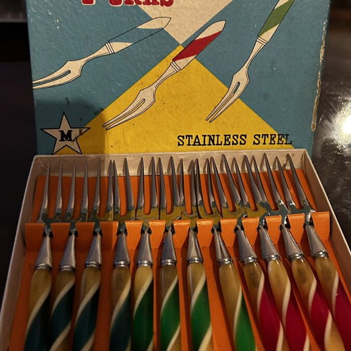 Pastry Forks set of 12 like new with original box