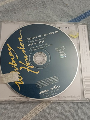 Whitney Houston I Believe in You and Me CD single ρεμίξ
