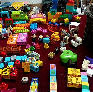 Συλλογή απο Lego Duplo χύμα, περισσότερα απο 600 κομμάτια