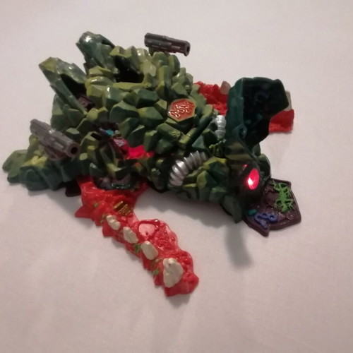 Mighty Max Storms Dragon Island used, missing figures and accessories