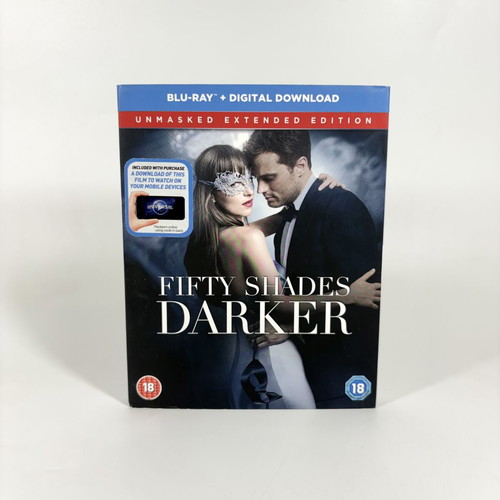 Fifty Shades Darker Unmasked Extended Edition Blu-ray like new with English subtitles