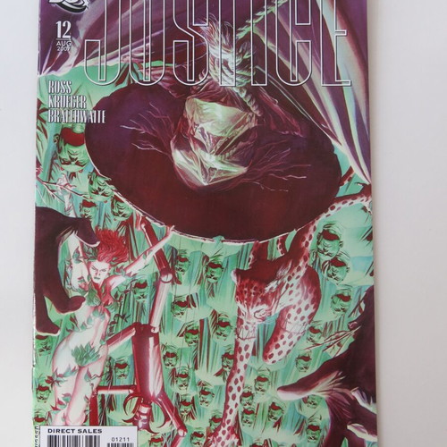 Justice complete set #01-12 near mint, Alex Ross art, English