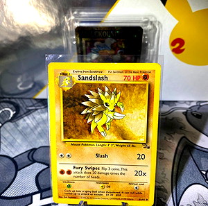 Pokemon card sandslash fossil