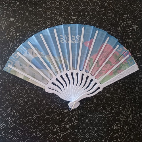 Fan Greece new, black and blue