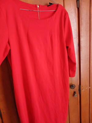 H&M dress red new, size L / 40 / 12