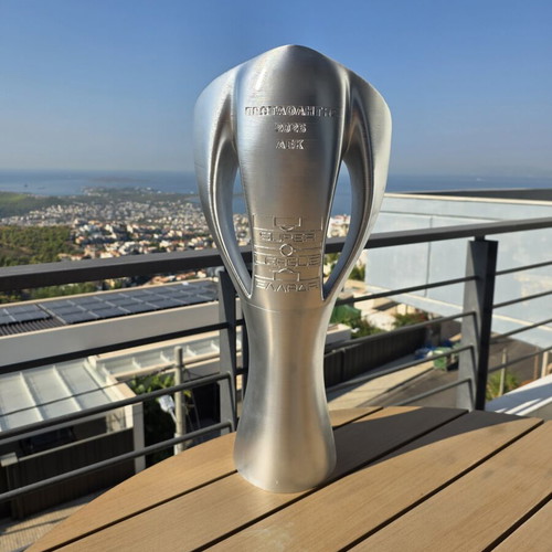 AEK 2026 Championship Trophy official replica, new, 57 cm