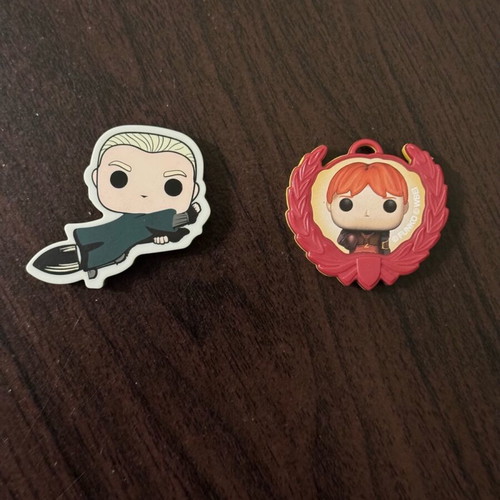 Kinder Joy Harry Potter accessories like new, set with Ron and Malfoy
