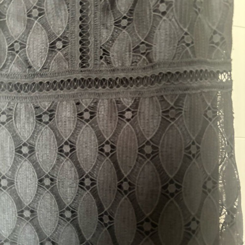 Black lace dress Mango new, size M