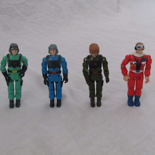 GI JOE, фигури, произведени в Китай, 4 фигури, края на 80-те години на миналия век, началото на 90-те.