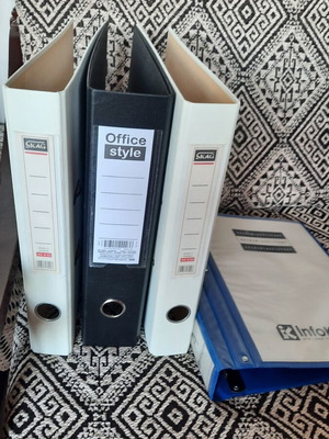 Ring binders pack of 4 new